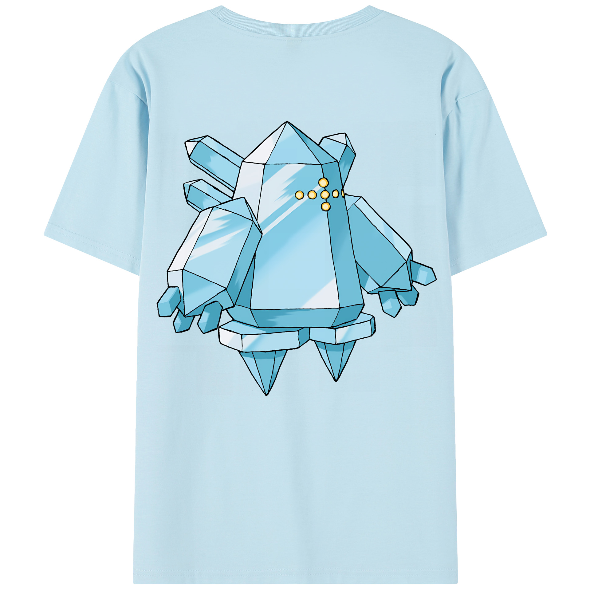 （画像用） ポケットモンスター Pokémon 綿100％半袖Tシャツ（背面プリント）
